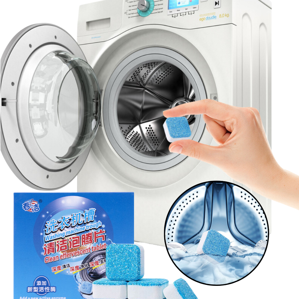 Washclean™ Pastillas para Limpieza de Lavadora