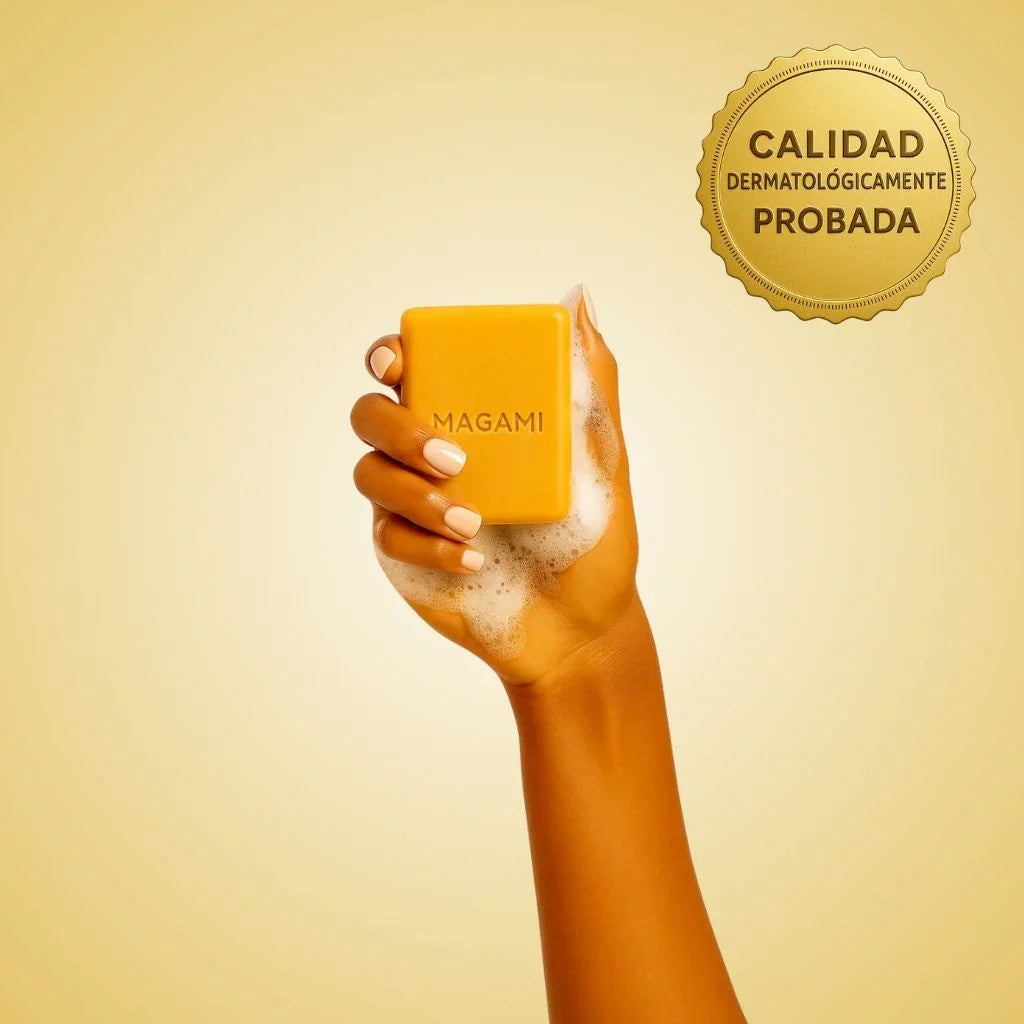Jabón de Cúrcuma Natural 🧼🍂 ENVIO GRATIS