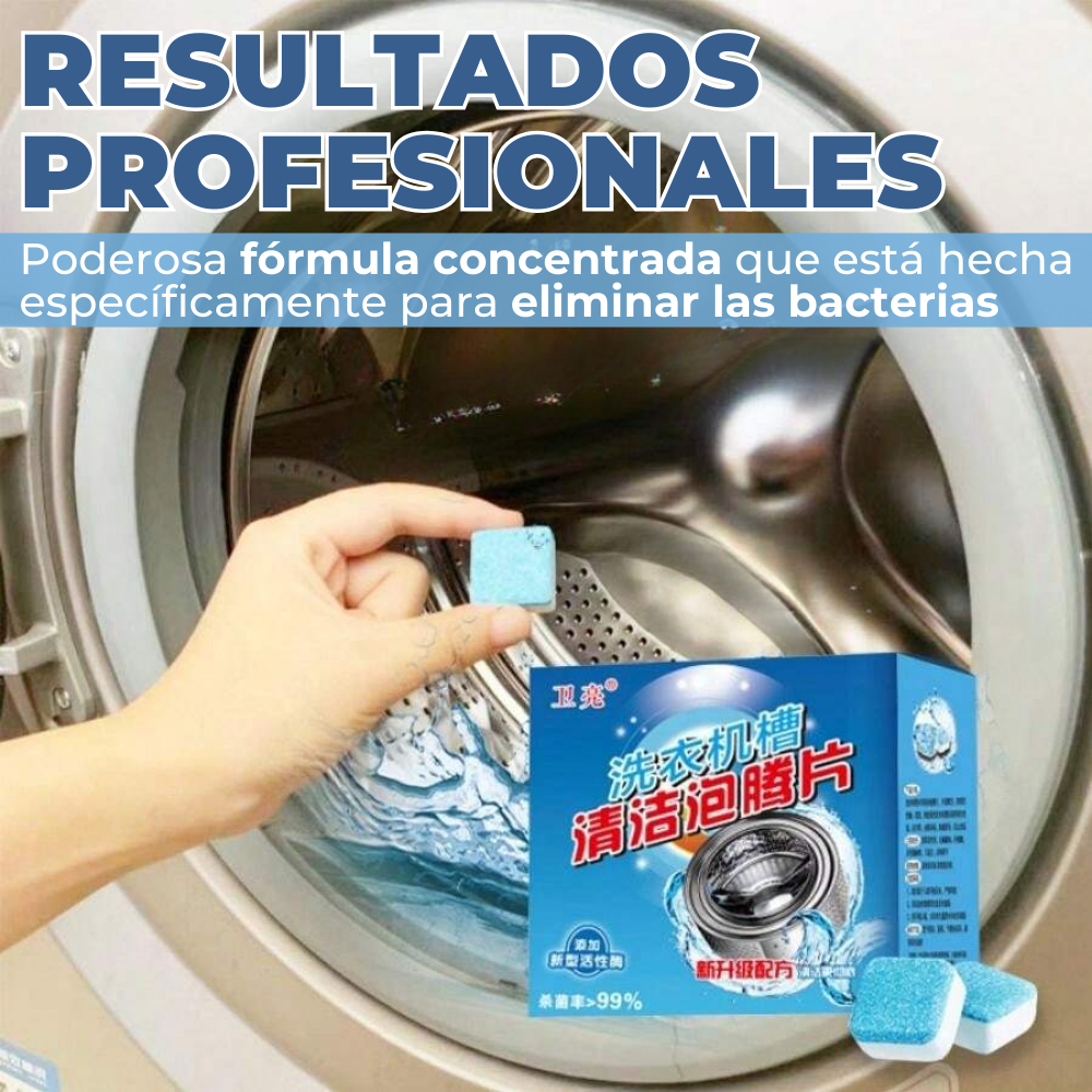 Washclean™ Pastillas para Limpieza de Lavadora